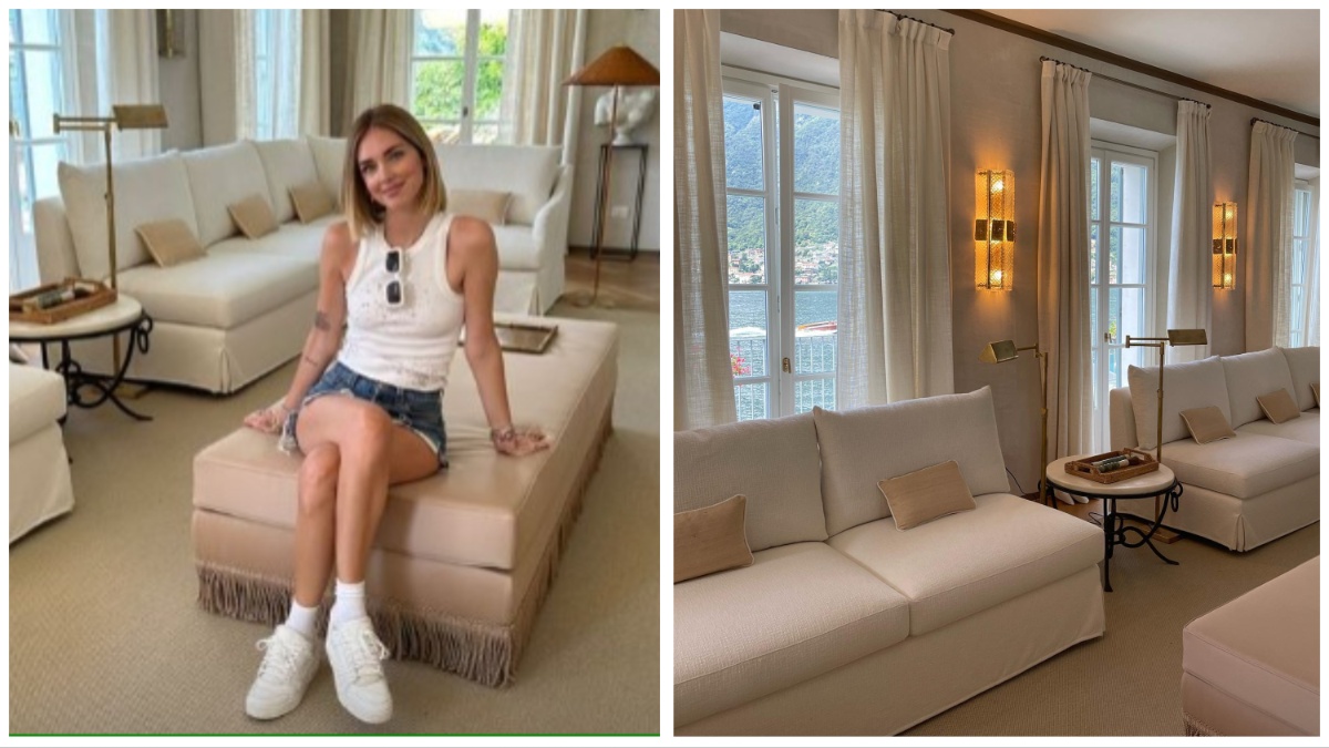 Chiara Ferragni e Fedez, la villa sul lago di Como è in vendita