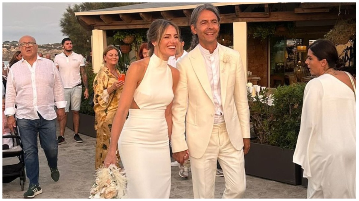 Filippo Inzaghi e Angela Robusti sposi a Formentera – Tutte le foto