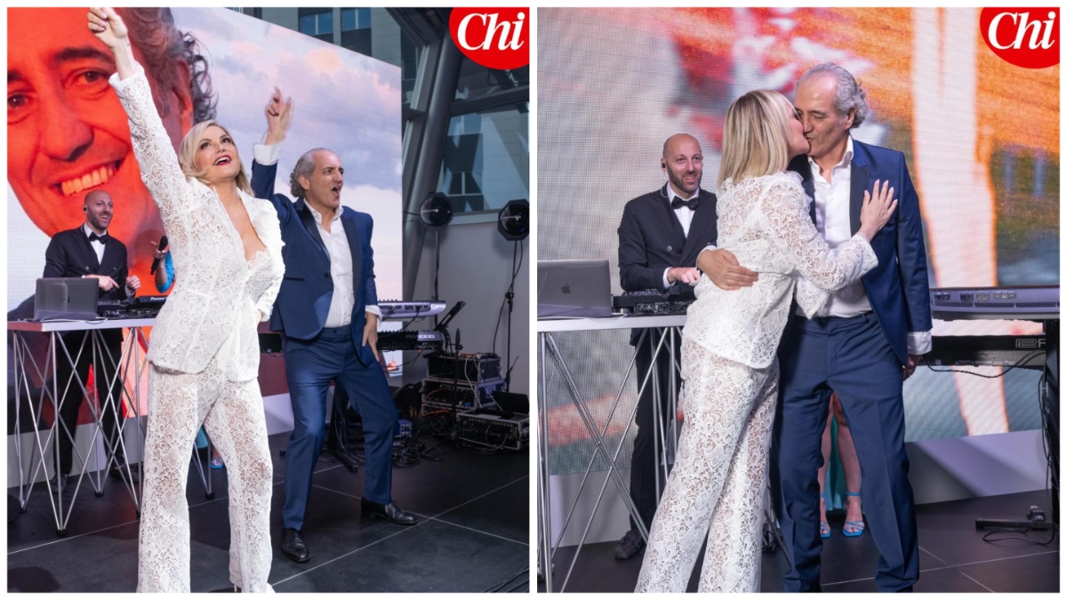 Simona Ventura e Giovanni Terzi, le foto del party pre wedding – Foto