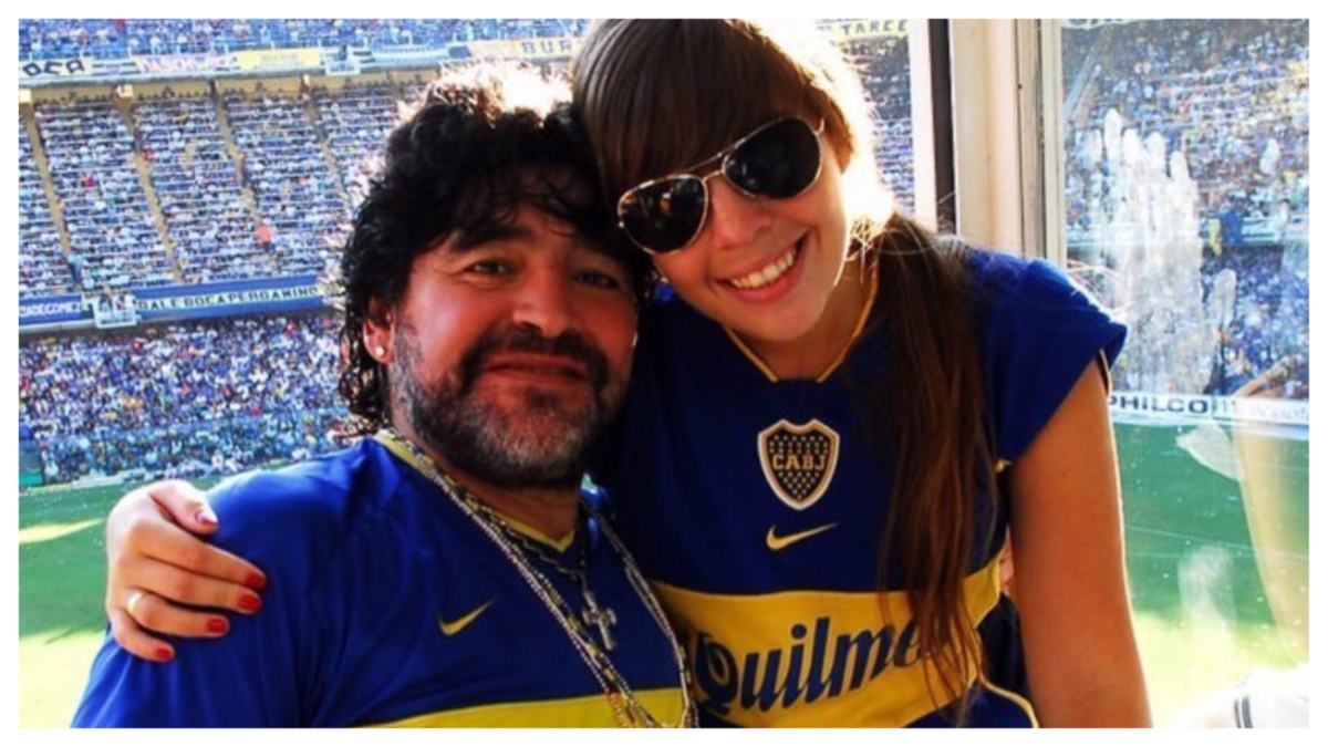 La figlia di Diego Armando Maradona: “Ho parlato con papà tramite una medium”