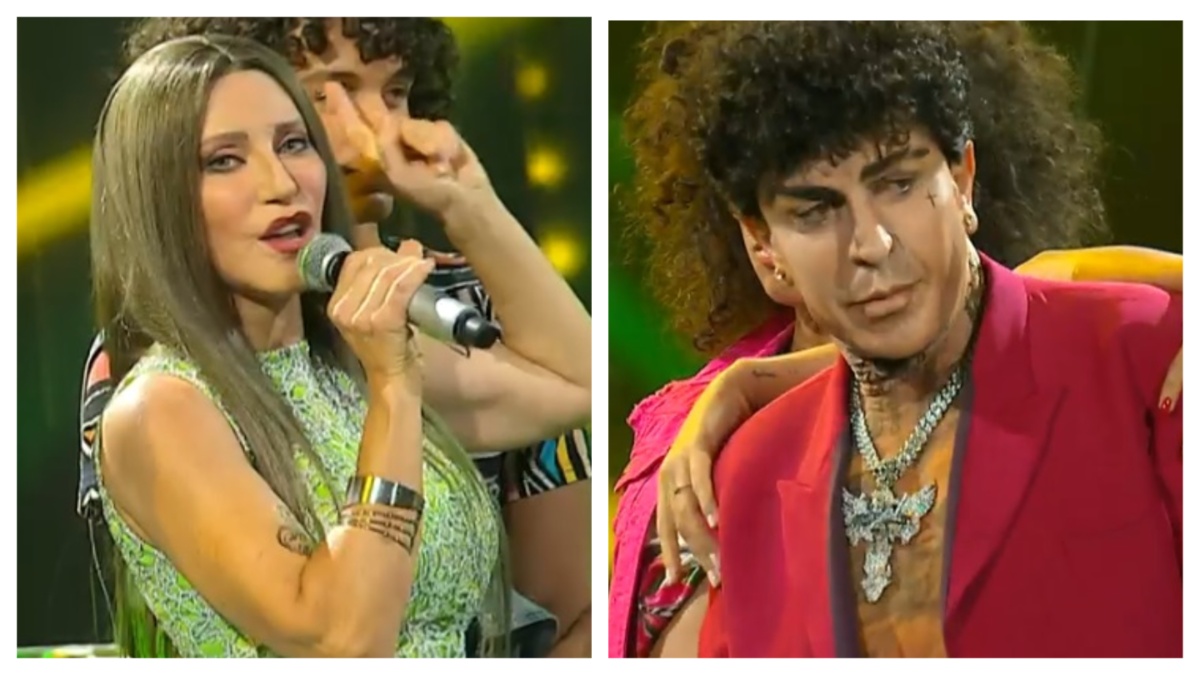 Carmen Di Pietro e Roberto Ciufoli imitano Gaia e Tony Effe e mandano in tilt i social – Video