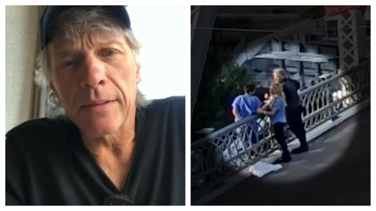 Jon Bon Jovi salva una donna dal suicidio – Video