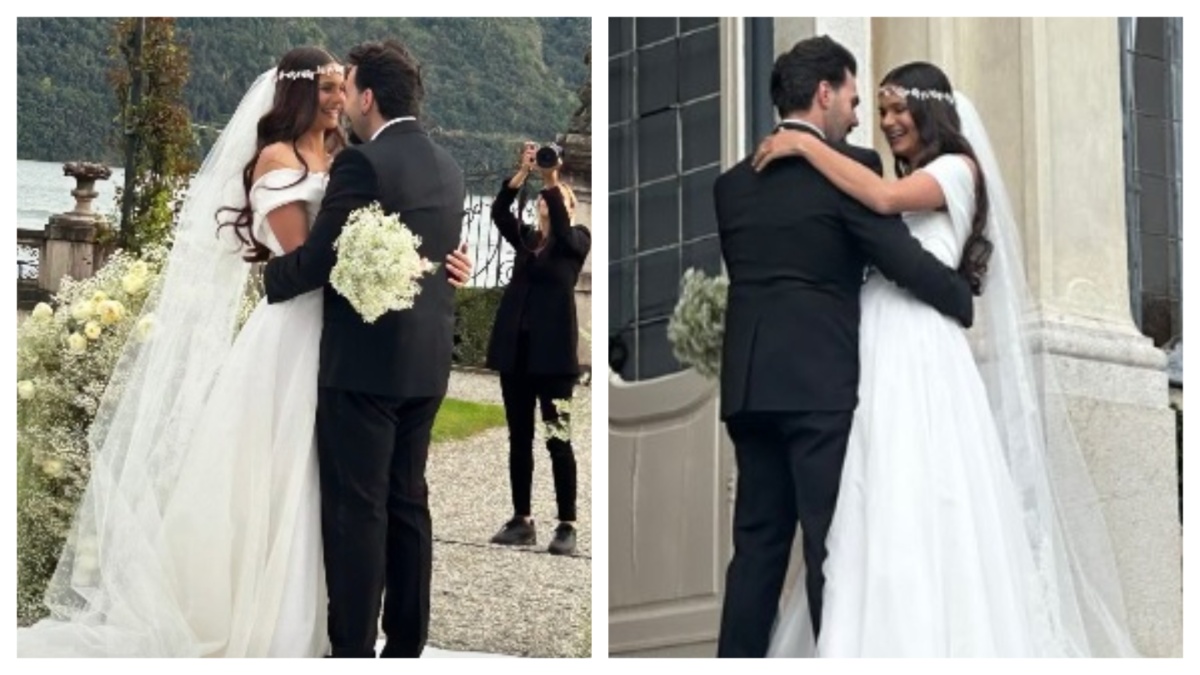 Ignazio Boschetto, dopo il sì in municipio il matrimonio da favola sul Lago di Como