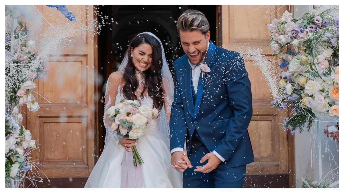 Teresa Langella, le foto del matrimonio da sogno con Andrea Dal Corso in Costiera Amalfitana