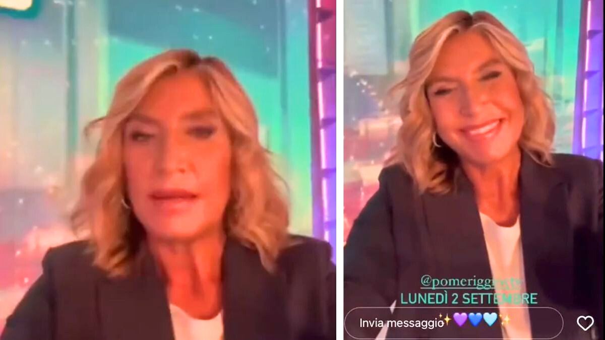 Myrta Merlino emozionata per il nuovo studio di “Pomeriggio Cinque”: “Ora mi sento a casa”