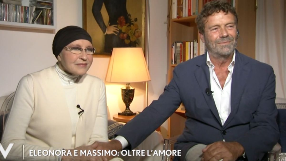 Eleonora Giorgi in tv con l’ex marito Massimo Ciavarro: “Uniti contro la malattia”