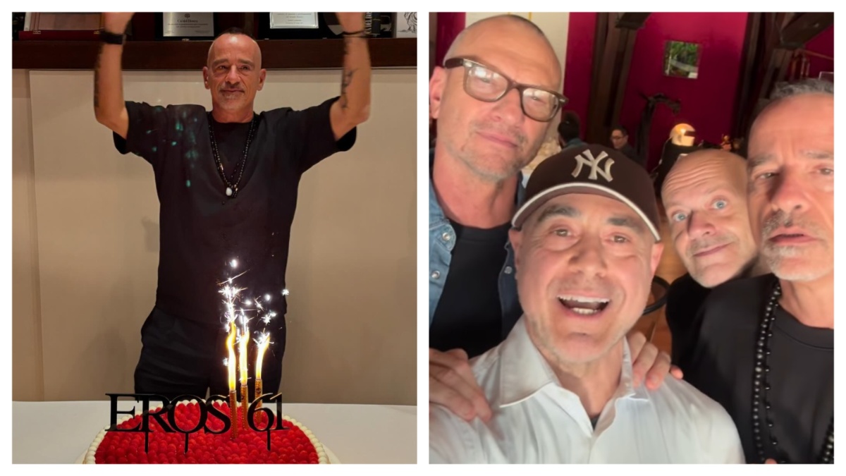 Eros Ramazzotti ha una nuova fidanzata? La foto sospetta alla sua festa di compleanno