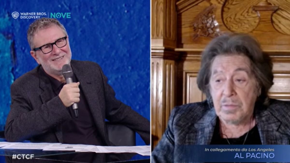 Al Pacino gela Fabio Fazio a “Che tempo che fa?”: “Mi vuoi sbattere fuori dal programma?”