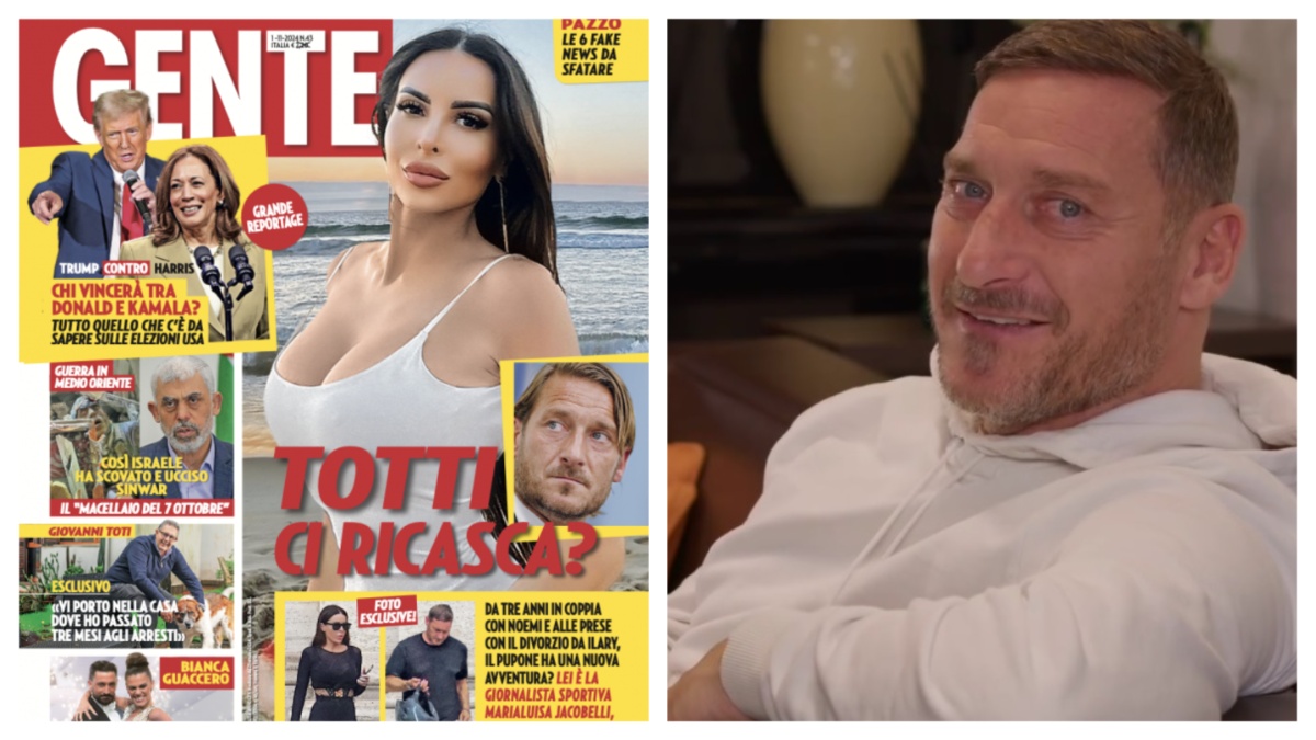 Francesco Totti ha tradito Noemi Bocchi con la “Kim Kardashian italiana”? La bomba di “Gente”