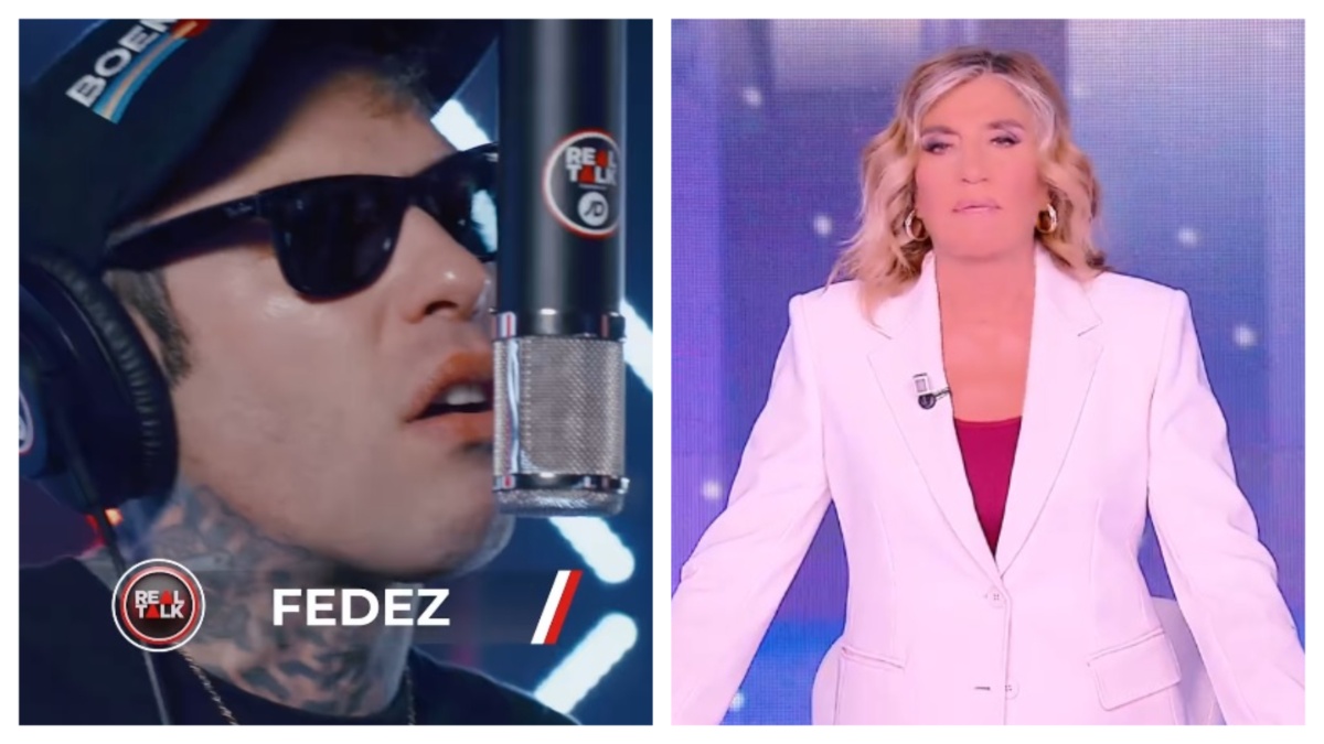 Fedez le canta a tutti: “Myrta Merlino farebbe un servizio sul mio ca**o depilato”