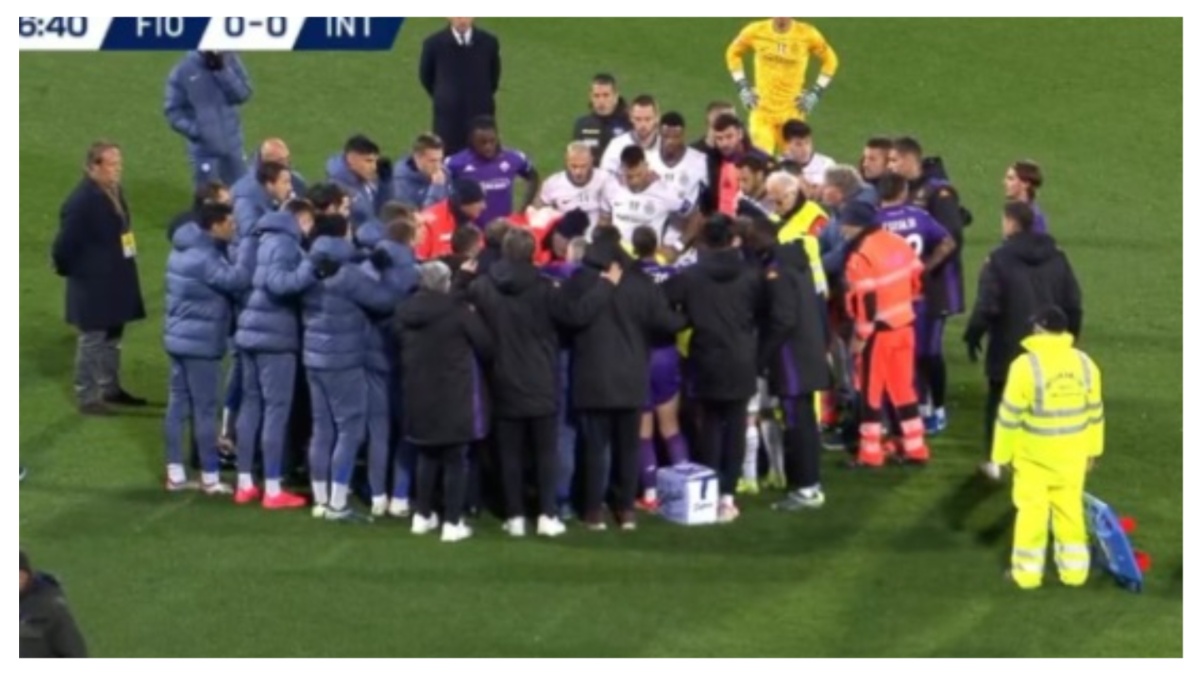 Dramma durante Fiorentina-Inter, Bove si accascia al suolo: partita sospesa