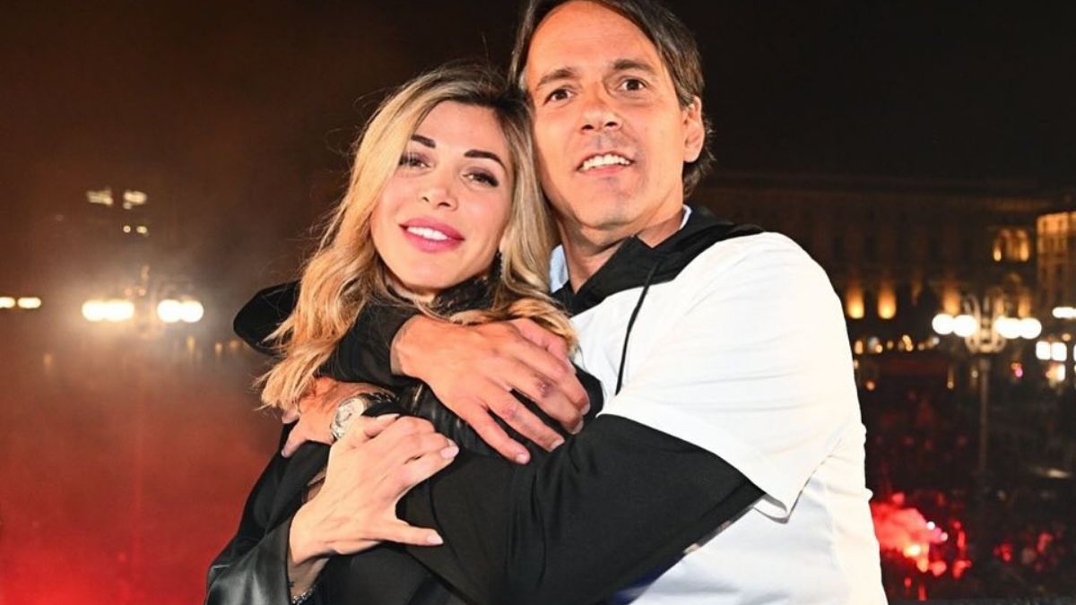 Simone Inzaghi, la moglie denuncia un profilo fake: “Non è lui a scrivere a tante ragazze”