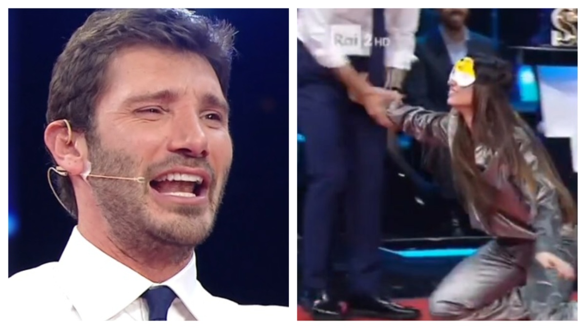 “Stasera tutto è possibile”, Lorella Boccia tocca le parti intime di Stefano De Martino